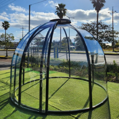 투명 돔 버블하우스 (4m)
